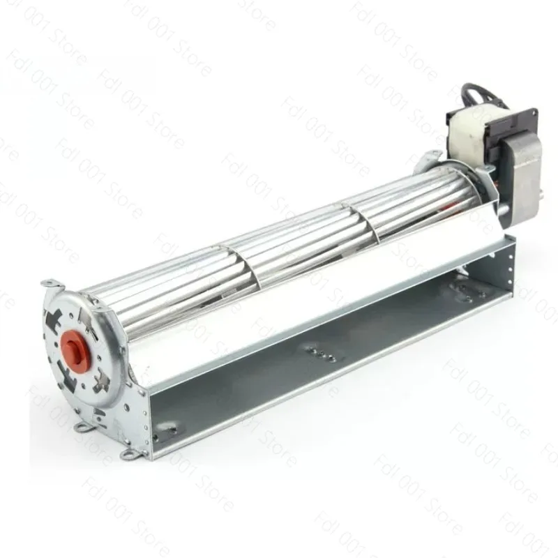 Biomass Pellet Stove Induced Draft Assisted Combustion Crossflow Motor Horizontal Flow Fan  300mm