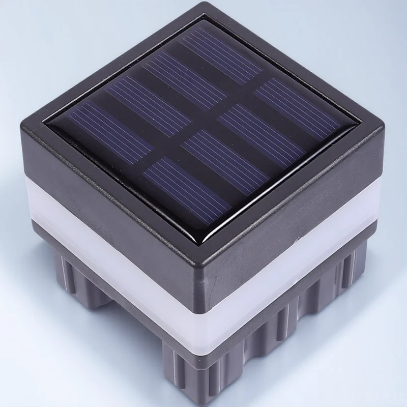 

Light Solar Post Lamp Outdoor Lights for Coulmn outside Plastic Landscape Lighting