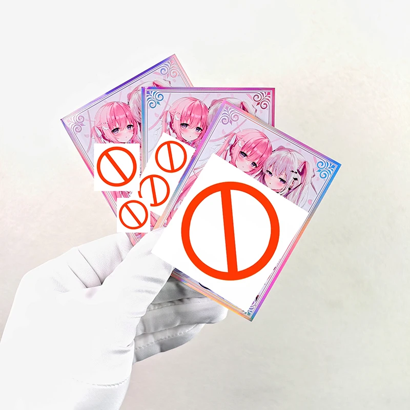60pcs/set illustrator shionoo Flash Card Sleeve Anime Game Collection Card Protective Cover Gift Toy 67*92mm