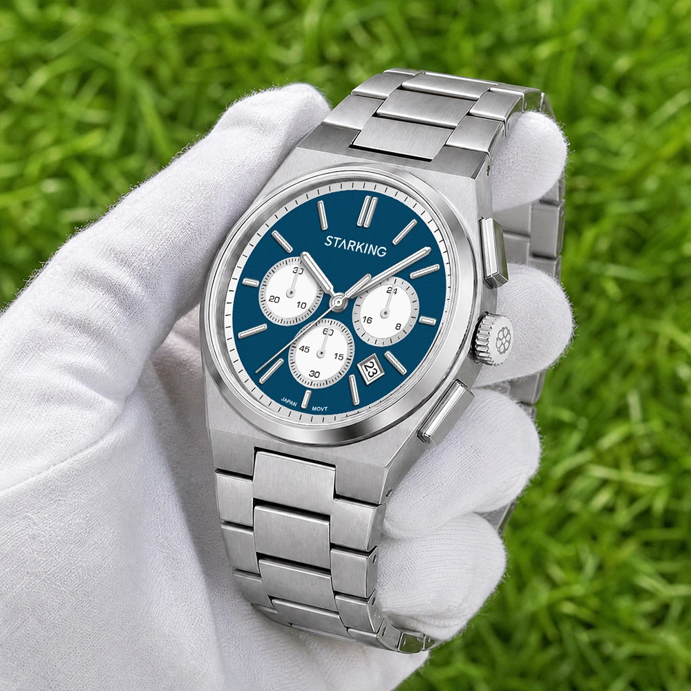 starking-business-men's-quartz-watch-js25-movement-chronograph-wristwatch-5atm-waterproof-luminous-stainless-steel-strap-watch