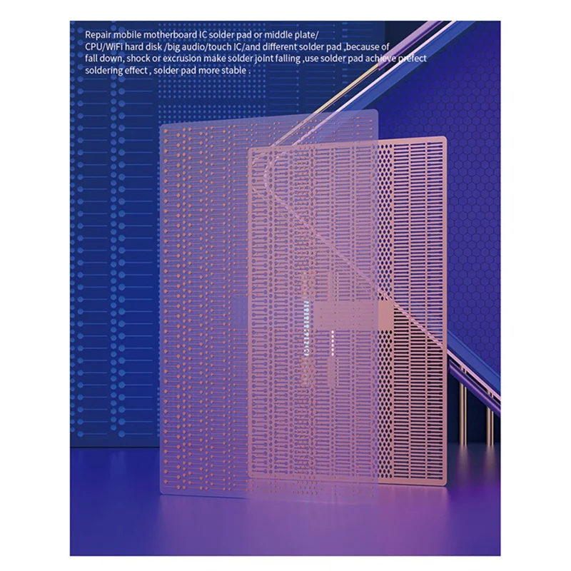 

AB66-Precision IC-08A паяльная пластина для быстрого точечного ремонта, совместимая с различными размерами сварочных пластин для телефона