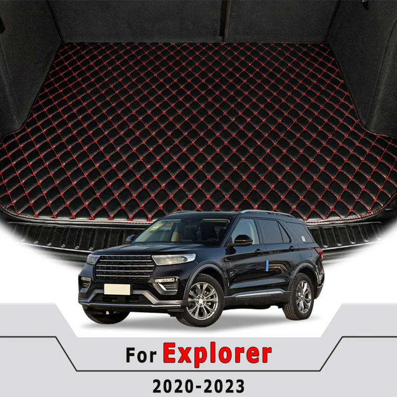 Car Trunk Mats For Ford Explorer 2023 2022 2021 2020 Cargo Liner Carpets Interior Accessories Replacement Vehicles Products Rugs