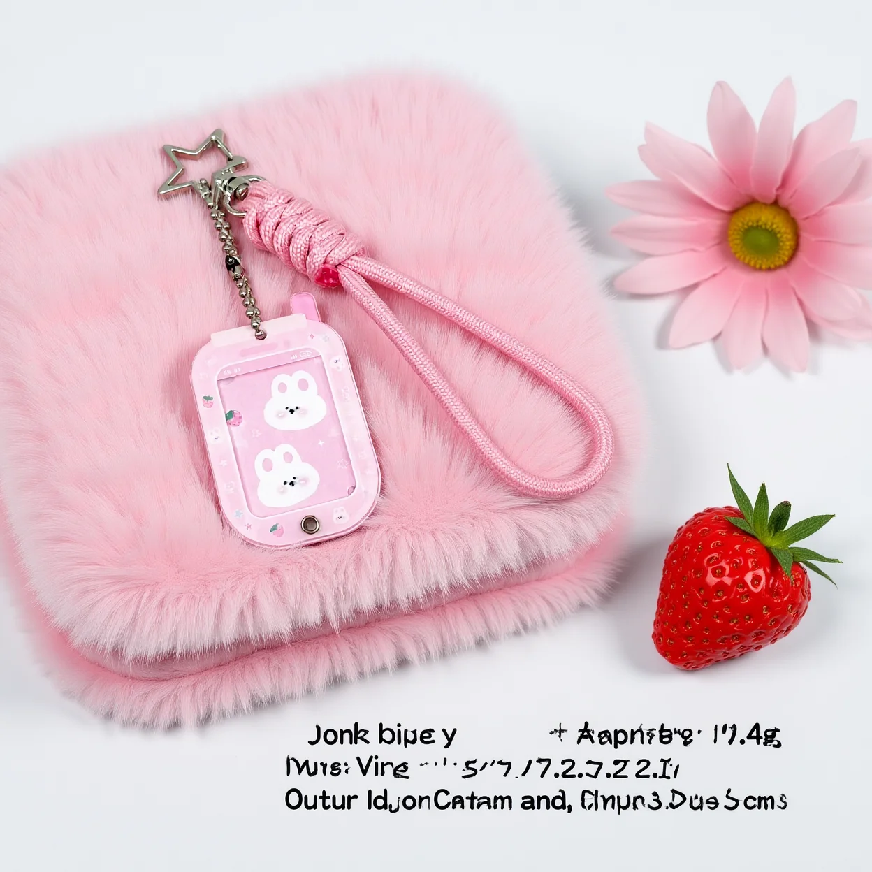 Phone Charm Keychain Uv Printed Double Sided Transparent Keychain Acrylic Charm Keychain Smooth Polished For Keys Daily Carry