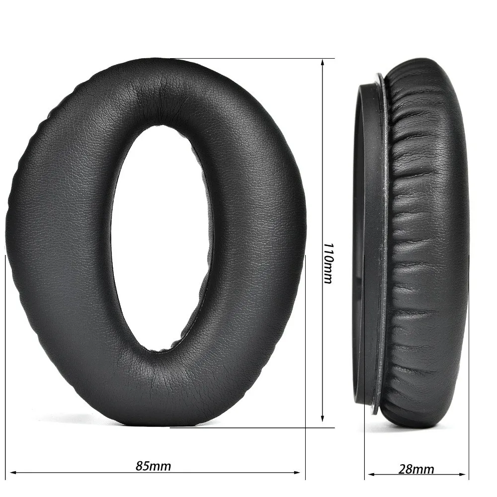 1 Pair Replacement Headphone Ear Pads Durable Headphone Headband for Lightspeed Zulu/Zulu.2/Zulu PFX /Aviation Sierra Tango