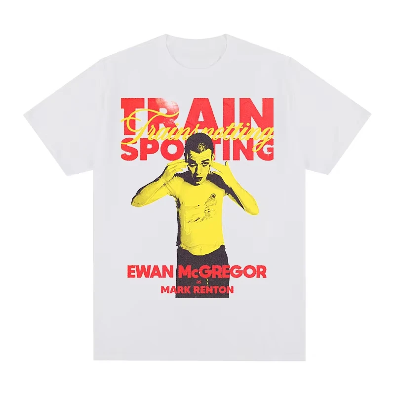 Trainspotting Vintage T-shirt Aesthetics TV Film Retro Home Streetwear Y2k Hip Hop Cotton Men Women Short Sleeve Tees Unisex