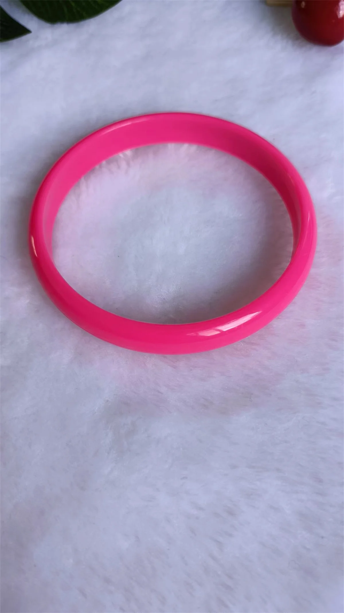2.5CM Colorful Candy Acrylic Wide Face Bangle Bright Exaggerated Resin Bracelet Suitable for Young People and Children Bangle
