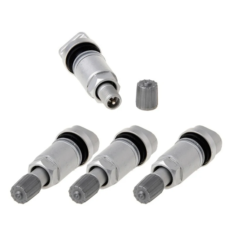 4Pcs/set TPMS System Tyre Tire Pressure Sensor Valve Stem Repair Kit Fit For Peugeot High Quality Accessories