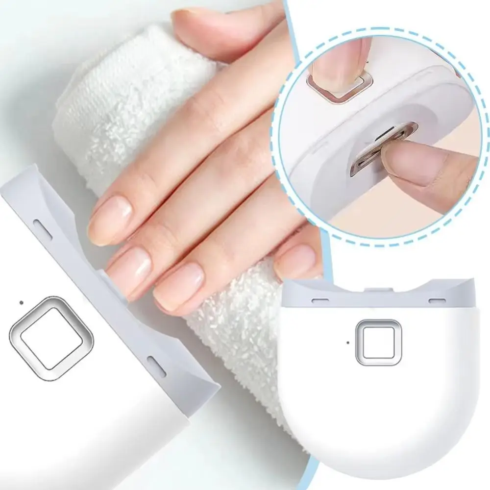 

Новая электрическая машинка для стрижки ногтей 2 в 1, со светодиодной подсветкой, шлифовальная машина для полировки ногтей с защитой от брызг, зарядка через USB, портативные маникюрные инструменты для взрослых