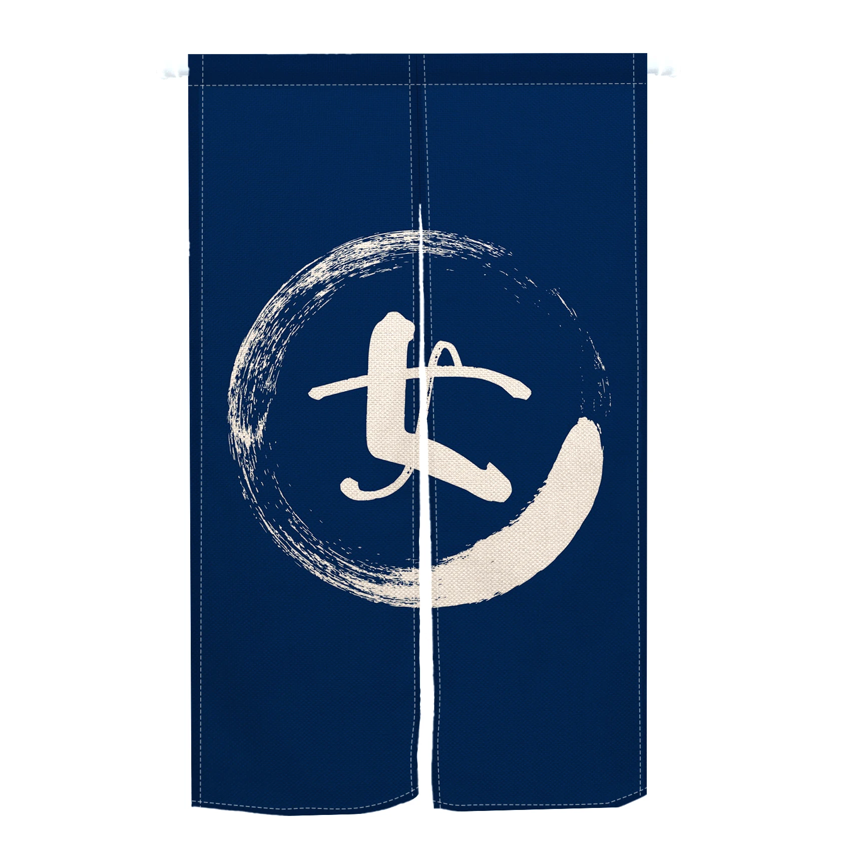 Japanese Bathhouse Door Curtain Man Woman Hot Spring Panel Doorway Room Partition Linen Curtain  Room Divider Hanging Curtain