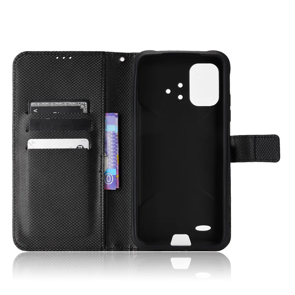 For Umidigi Bison GT2 5G Luxury Flip Diamond Pattern Skin PU Leather Wallet Stand Case For Umidigi Bison GT2 Pro GT 2 Phone Bag