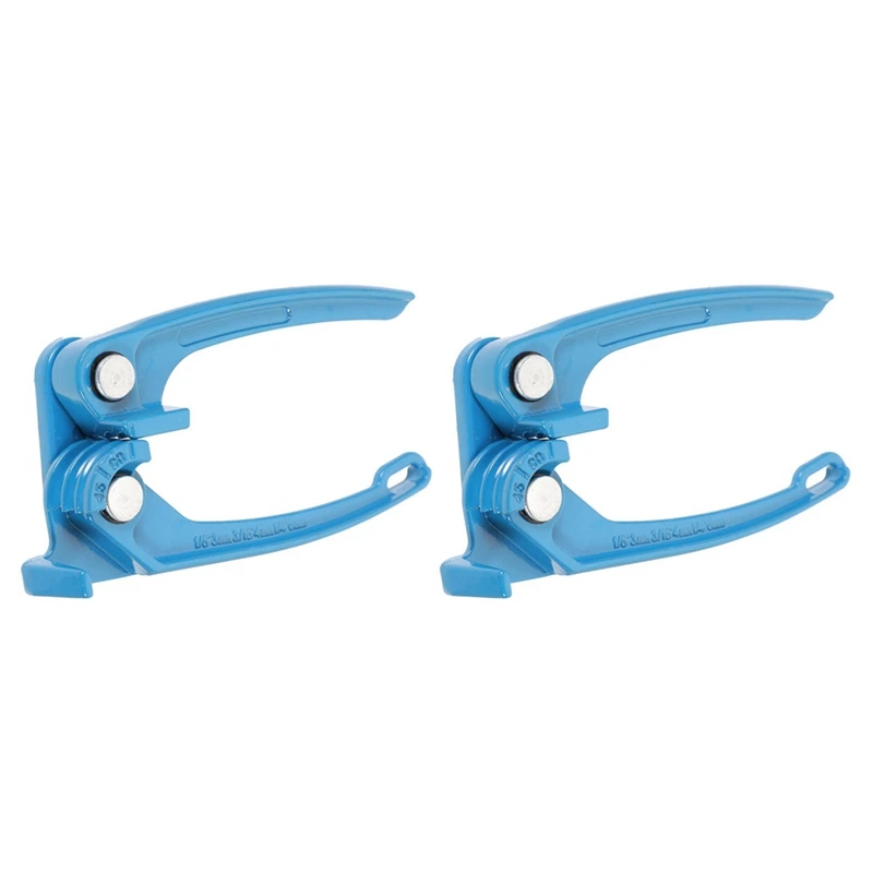 

A33K-2Pcs 1/8In 3/16In 1/4In Tube Bender Tubing Fuel Brake AC Refrigerant Line Bending Tool Tube Bender Pipe Bender