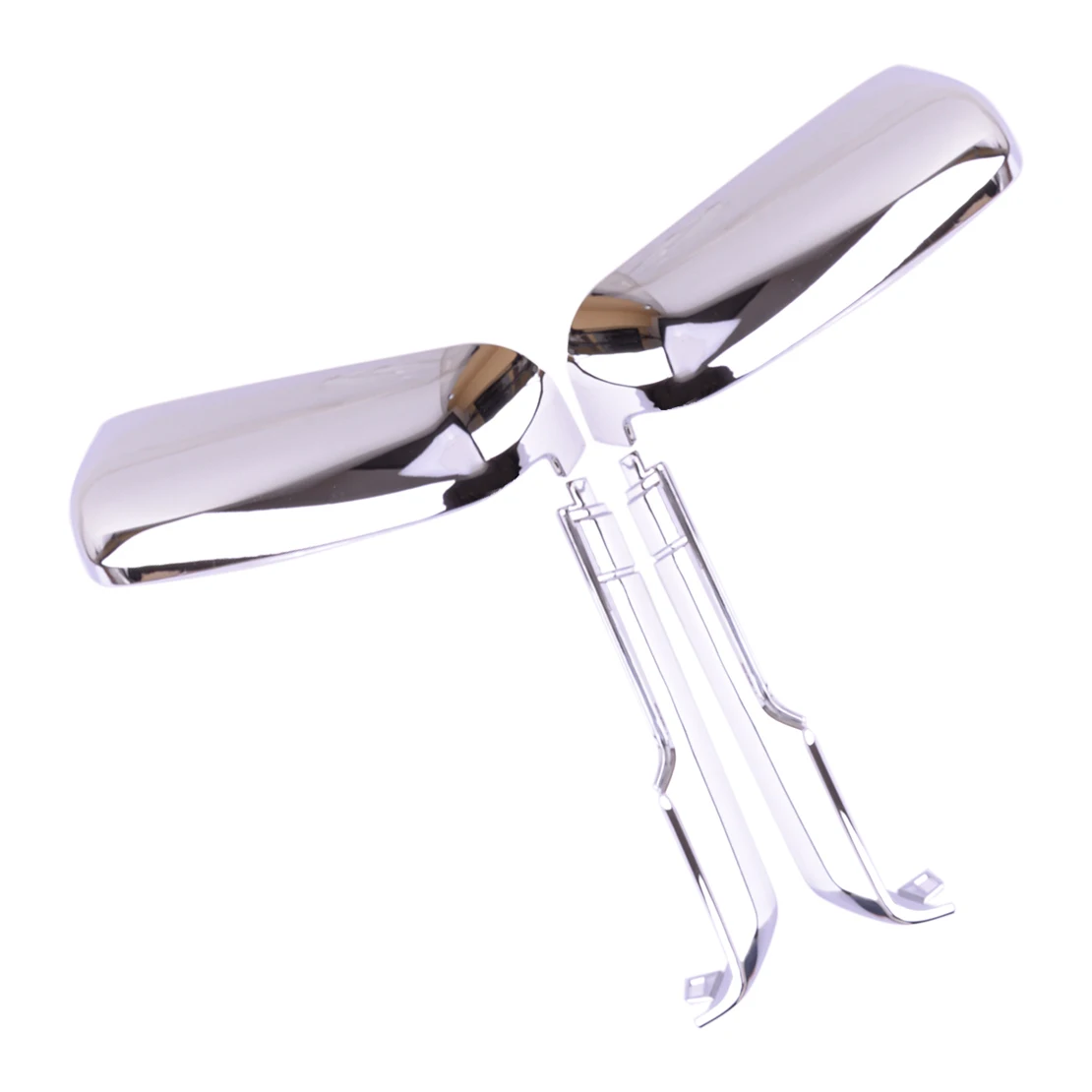 1 زوج كروم الجانب العلوي مرآة الرؤية الخلفية غطاء الكسوة صالح ل تشيفي سيلفرادو جي إم سي سييرا HD 2500 3500 2020 2021 2022