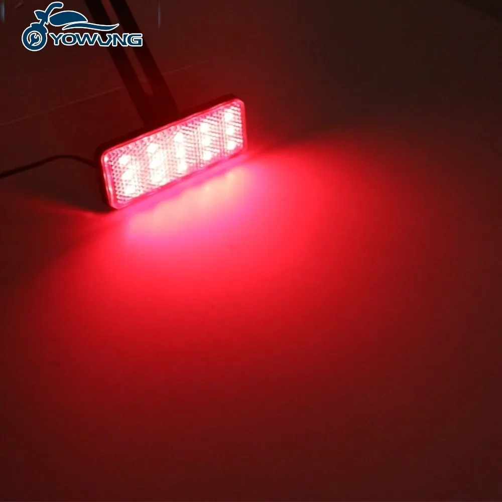 FOR HONDA CBR650R CBR650F CBR900 CBR900RR CBR929RR CBR954RR CBR500R GL1800 Rear Reflector License Plate Light Tail Red Reflector - view 6