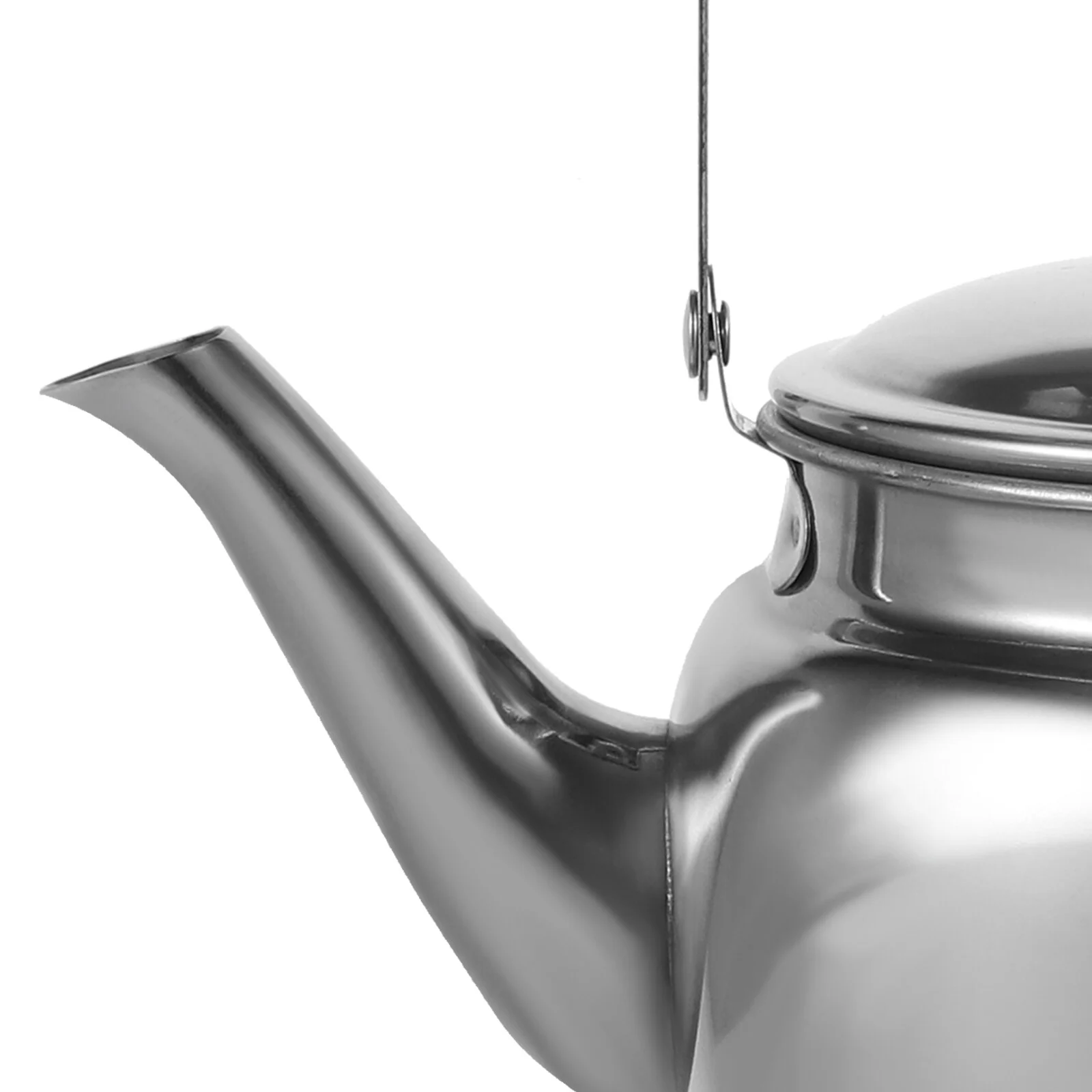 Stainless Steel Camping Water Hot Water Kettle Stove Top portable Whistle Teapot Antscald Handle Gas Stove Water Kettle