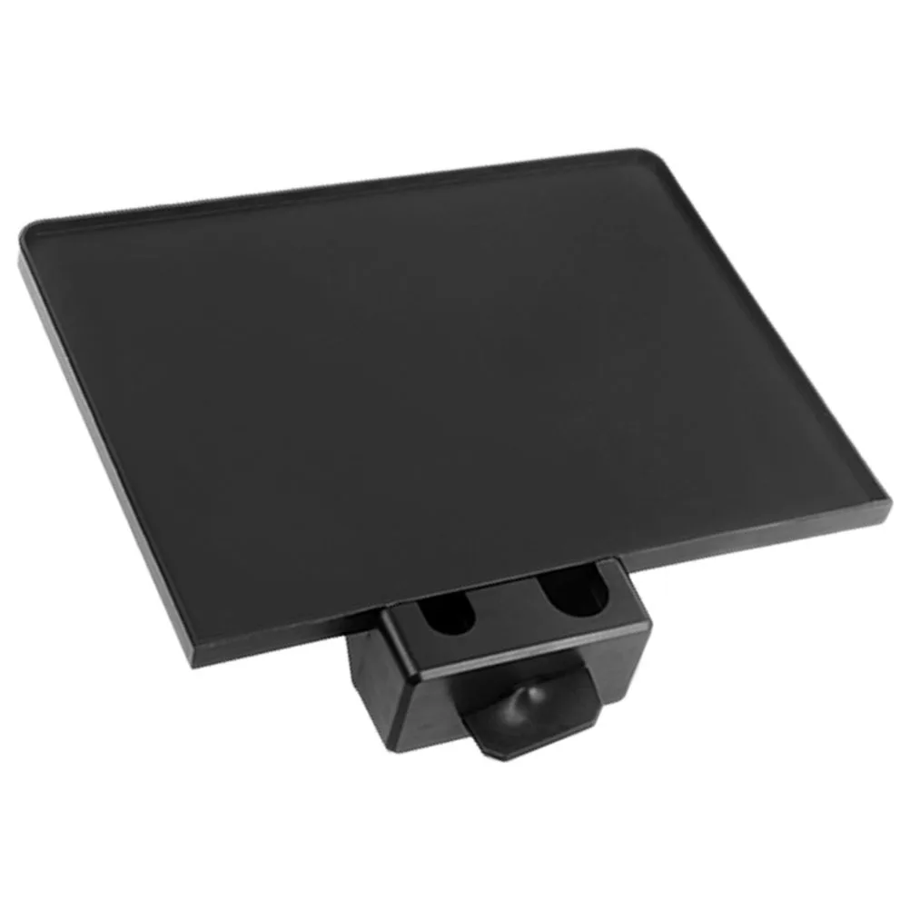 

Double Slot Microphone Stand Tray For Live Streaming Stage Recording Strong Plastic Mic Stand Holder No Tool Installation