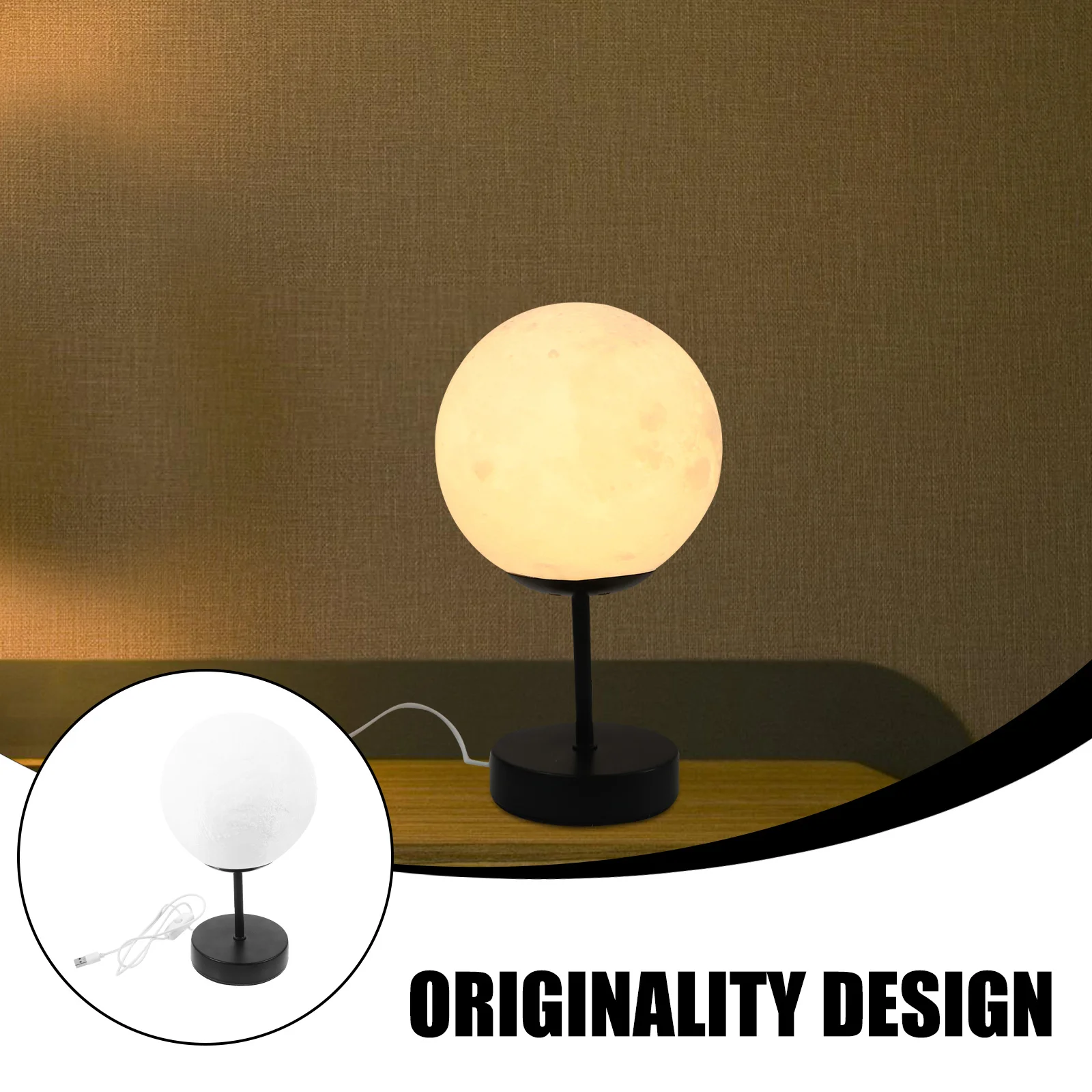

Decoration Moon Decorative Lamp Stars Bed Side Lamps Lights for Nightstand Table Bedroom Desk