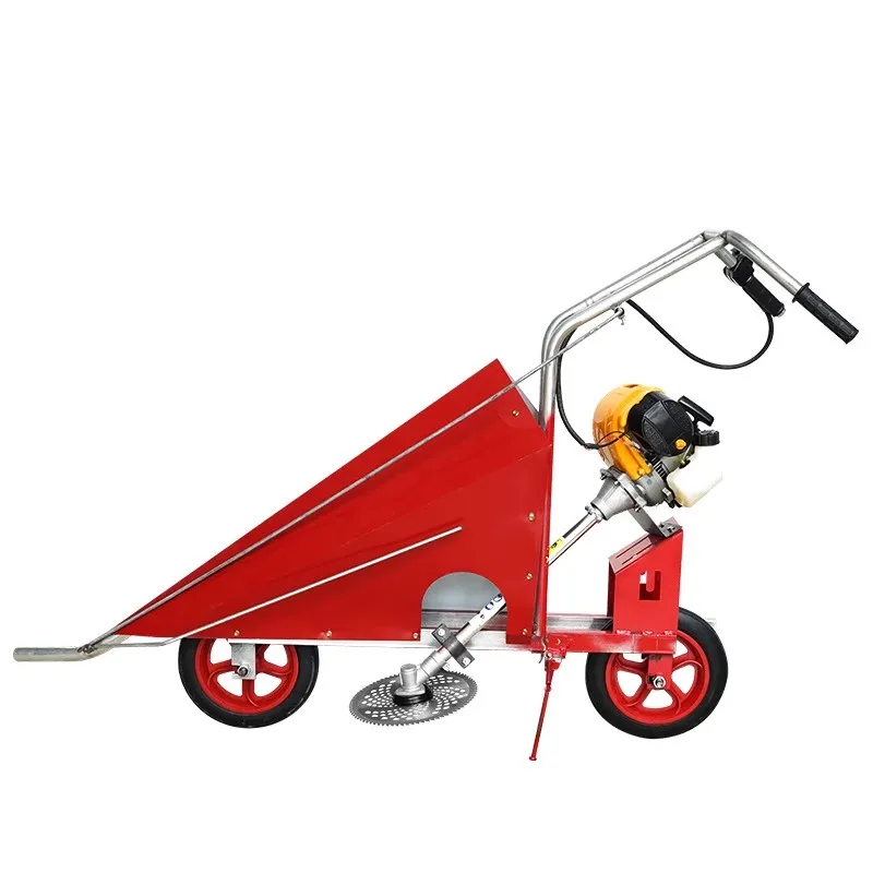 

Y Straw harvester, household chili cutter, small soybean sun cutter, small harvester, agricultural use