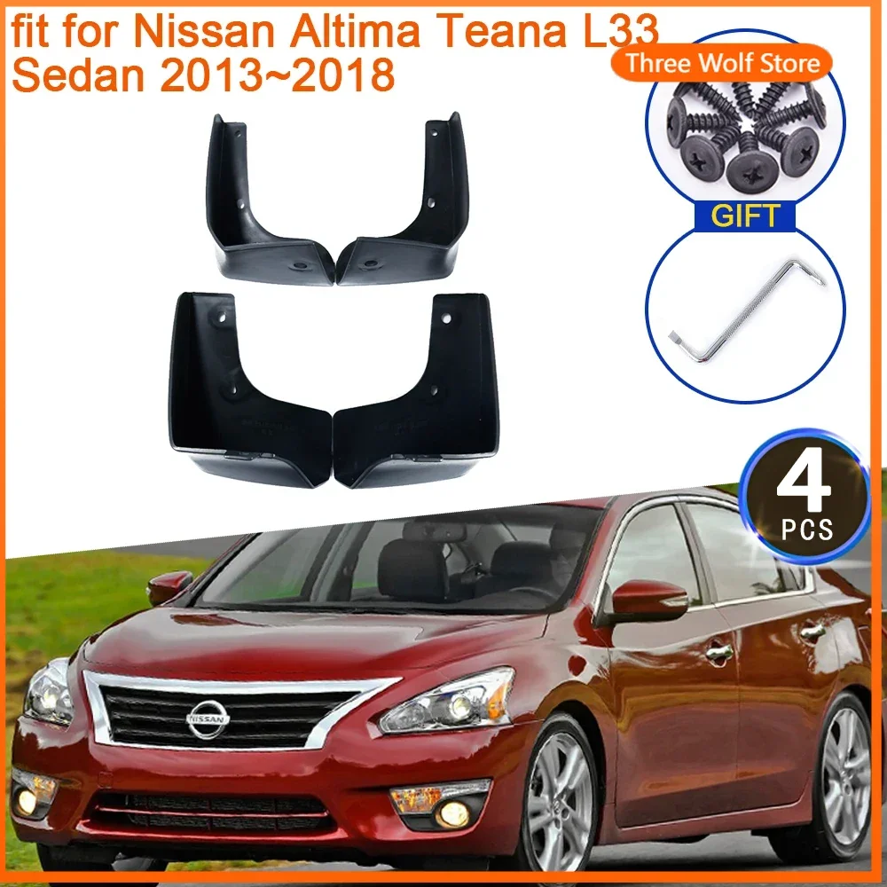 

Для Nissan Altima L33 Teana Sedan 2013 2014 2015 2016 2017 2018 брызговики брызговики защита передних колес аксессуары