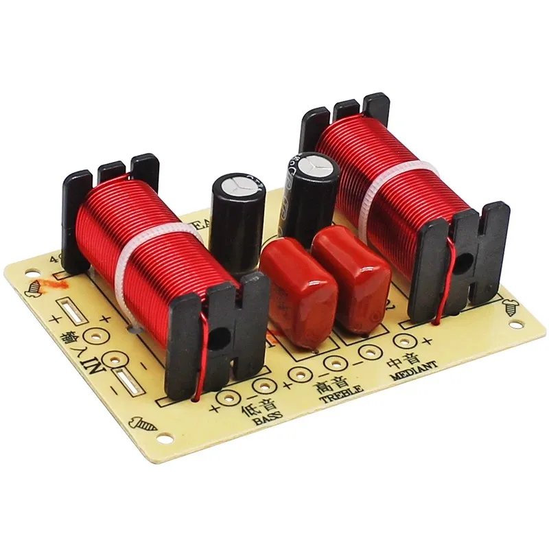 3 Way Crossover Board 150W High Power for DIY Home Theater Speaker Treble Mid Bass Divider