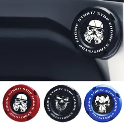 1Pc Car Onekey Start Stop Button Cover Car Interior Decor Engine Ignition Start Switch Protective Cover Motorcycle Start Ring