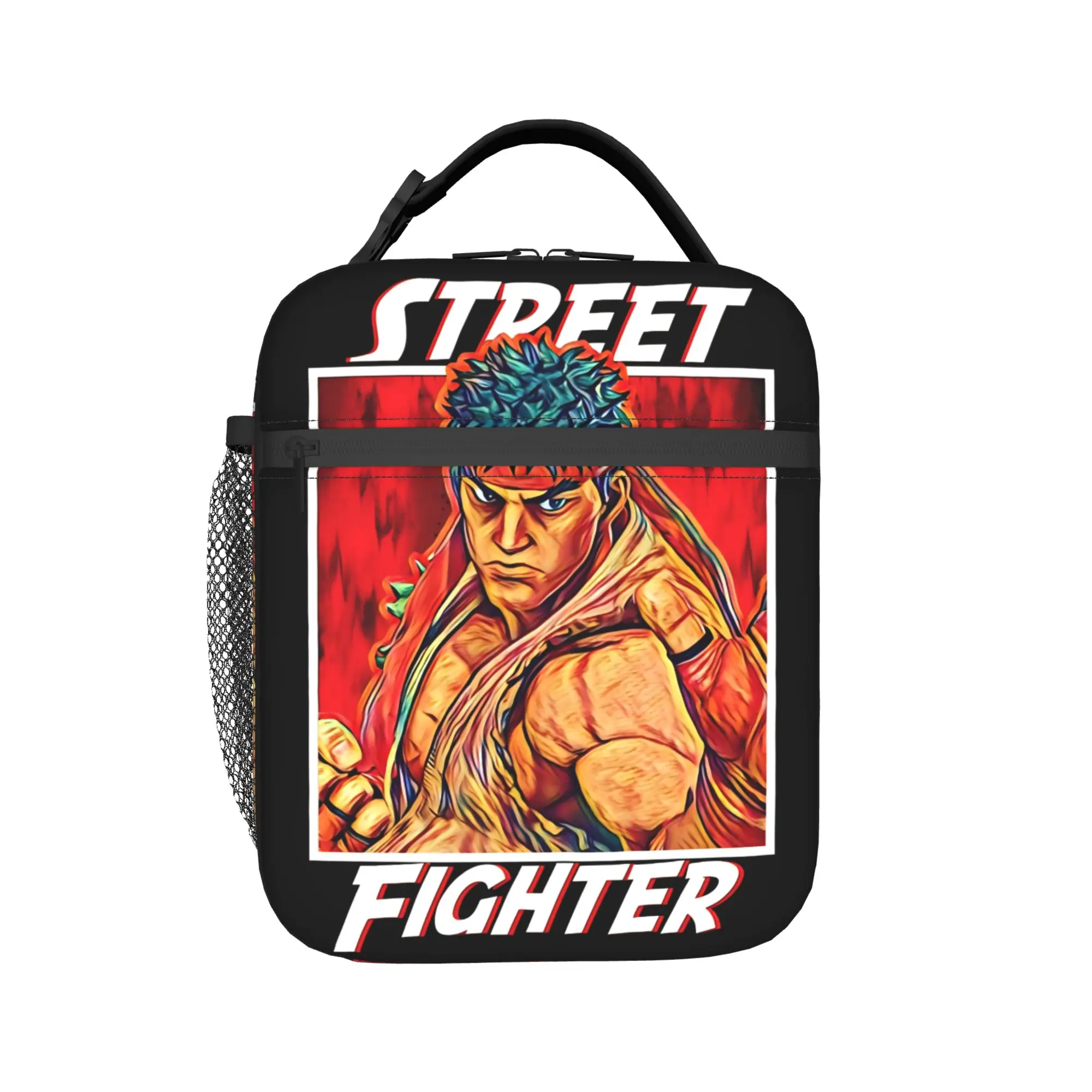Streets Fighters RYU Movie 2026 Insulated Lunch Bags for Men Women  Food Bag Leakproof Cooler Thermal Bento Box For Work