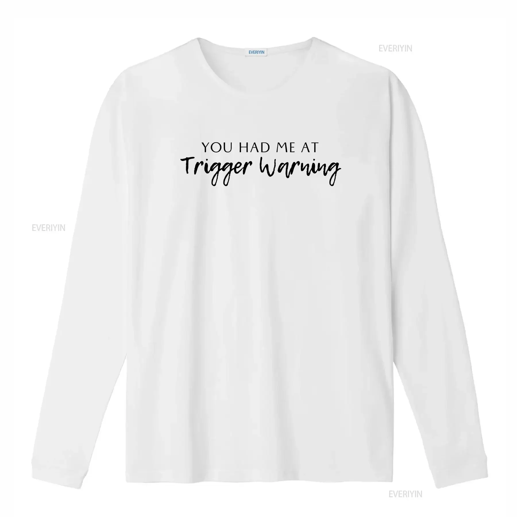 Bookish Trope Trigger Warning Avid Reader Book Lover Romance Fantasy White Oversized Crewneck T shirt vintage Washed