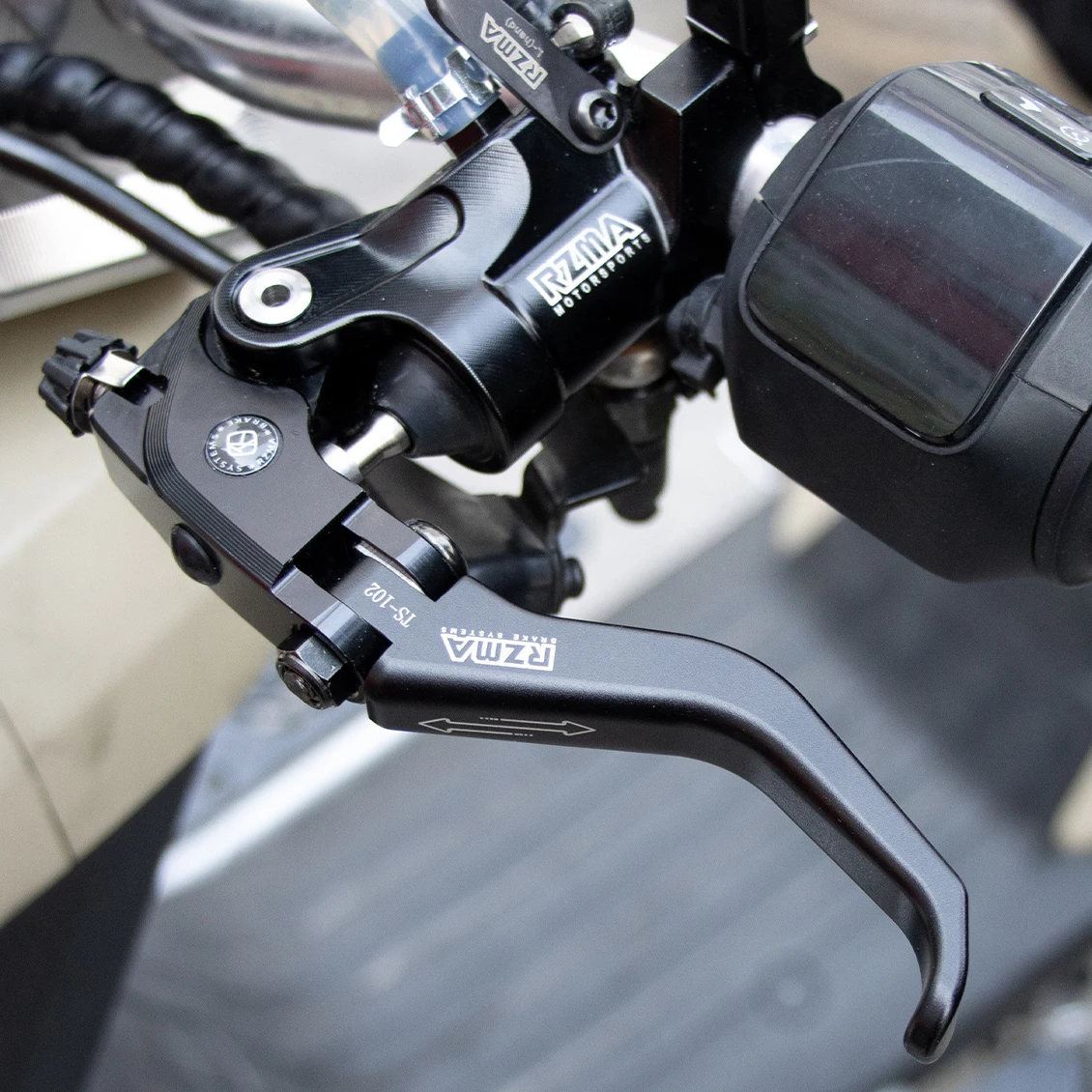 CNC Shorty Brake Lever 2/3-Finger for Brembo RCS Master Cylinder  - Racing Motorcycle  Adjustable Clutch Leve - Image 3