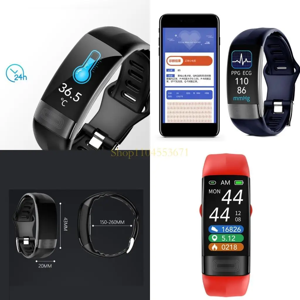 

Best Seller Heart Rate Monitor Blood-Pressure P11-Plus Smartwatch Sport Fitness Step-Counter