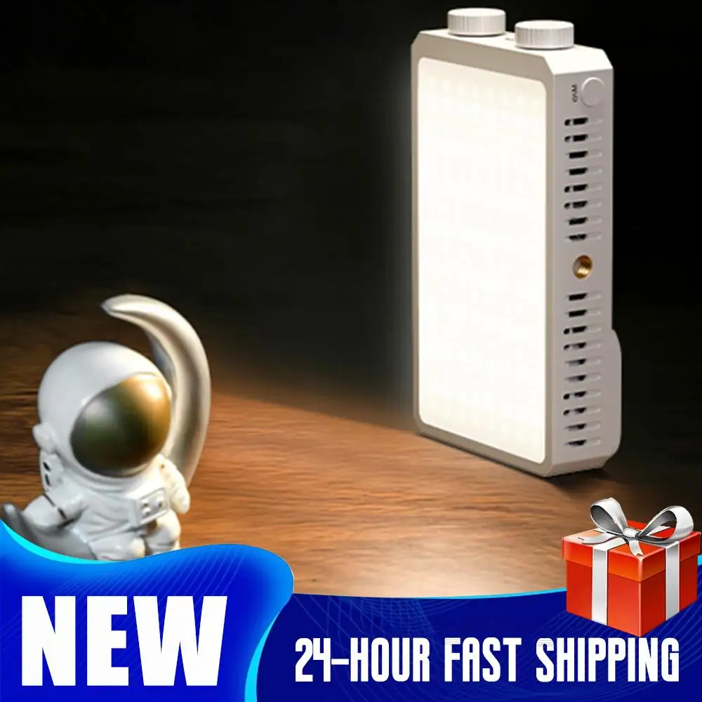 

Перезаряжаемое освещение для фотосъемки, 40 Вт, светодиодная лампа для камеры, 2800–9000 К, ручная заполняющая лампа, ручка для видеолампы, портативная лампа для камеры