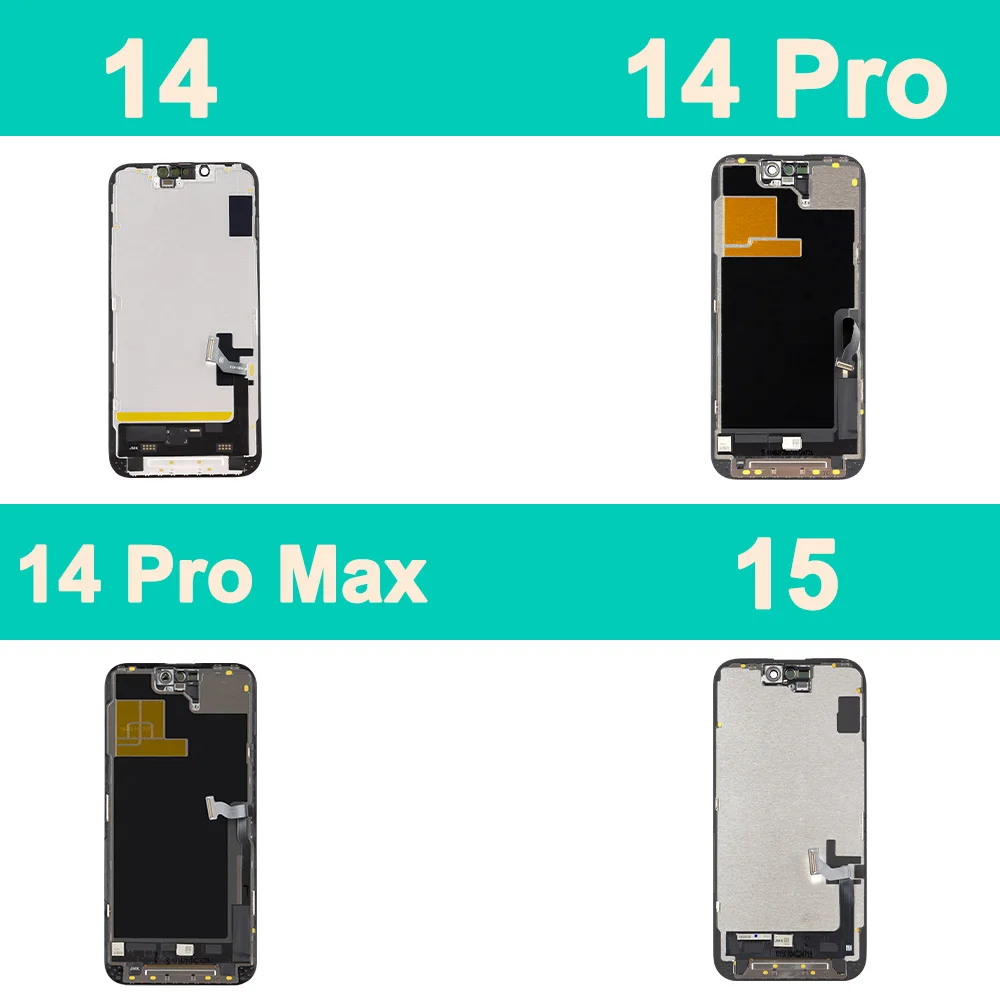 AMOLED Für iPhone Serie Display Für iPhone 12 15 14 13 11 LCD Bildschirm Mit True Tone 3D Touch Für iPhone XS MAX LCD Großhandel – Detail 8