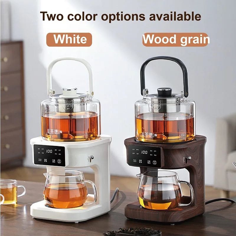 1350W Electric Tea Bar Machine Office Pure Titanium Steam Tea Kettle 1L Keep Warm Floral Teapot Auto Water Supply ElectricKettle view 4