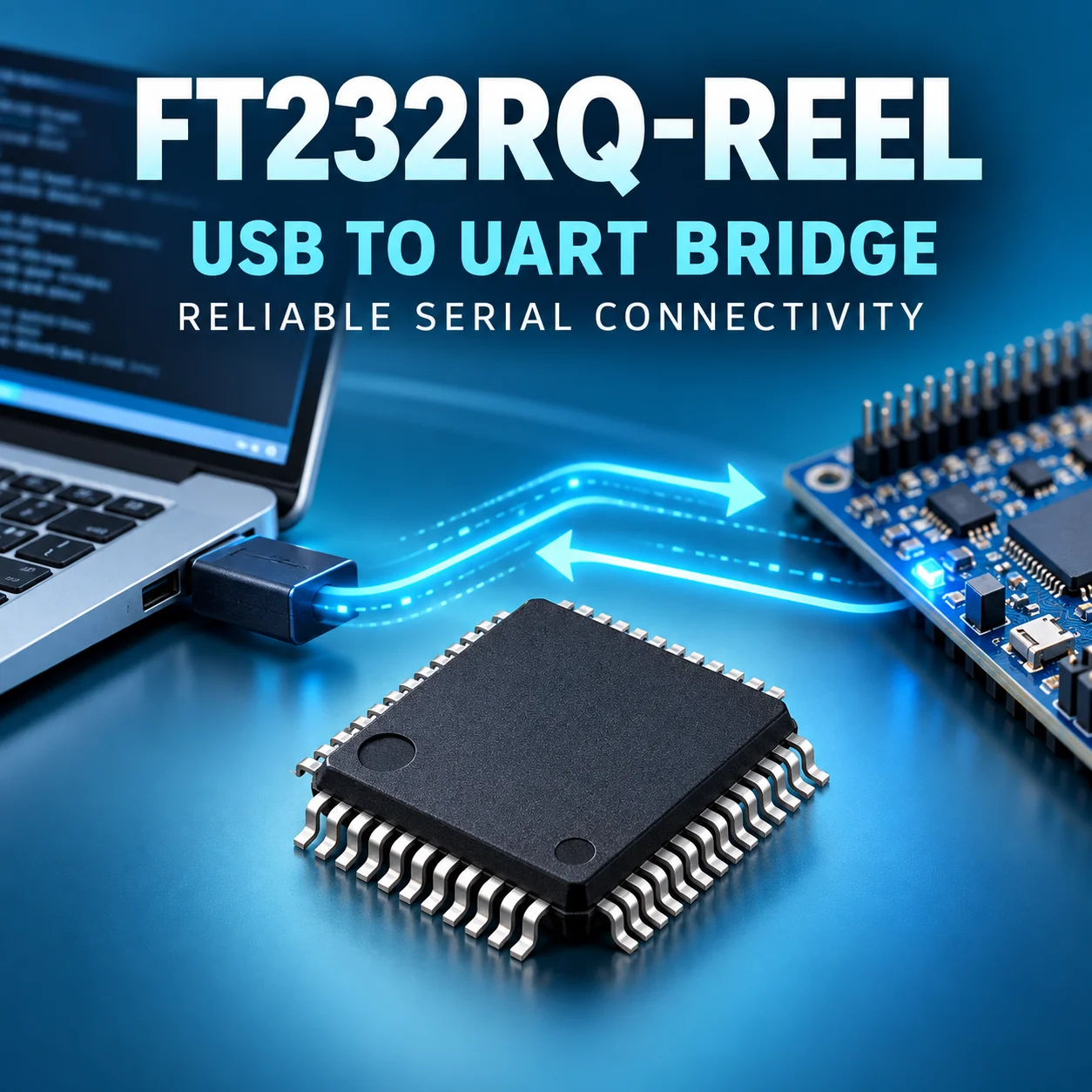 Brand New Original Factory Direct Sale FT232RQ-REEL Electronic Component