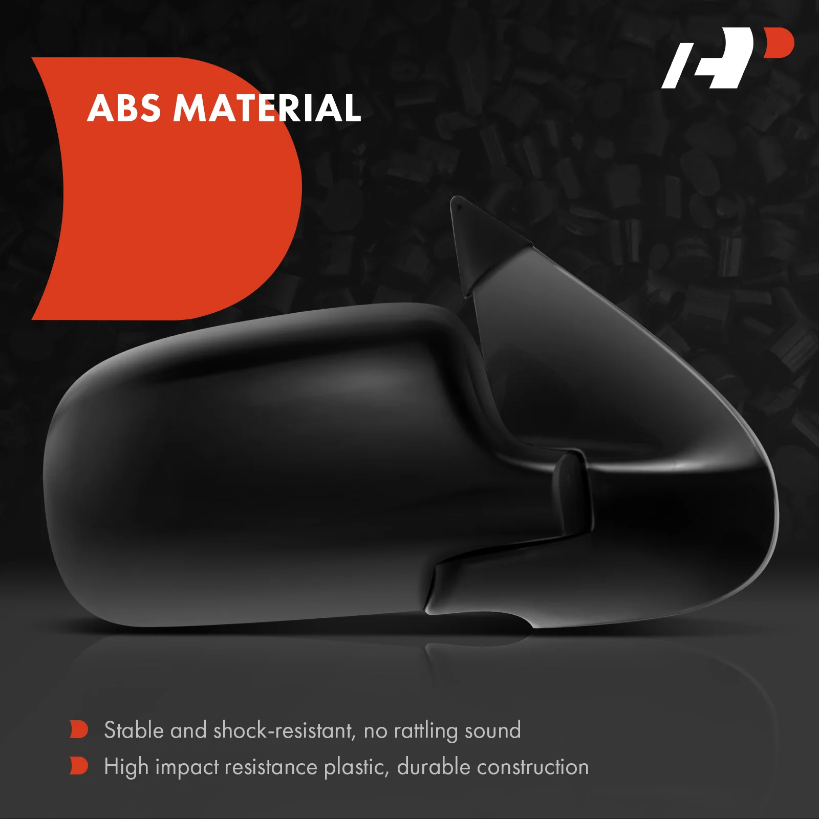 A-Premium Pair Power Door Mirror for Chevrolet Venture 1997-1998 Pontiac Trans Sport 1997-1998 Oldsmobile Silhouette 1997-1998