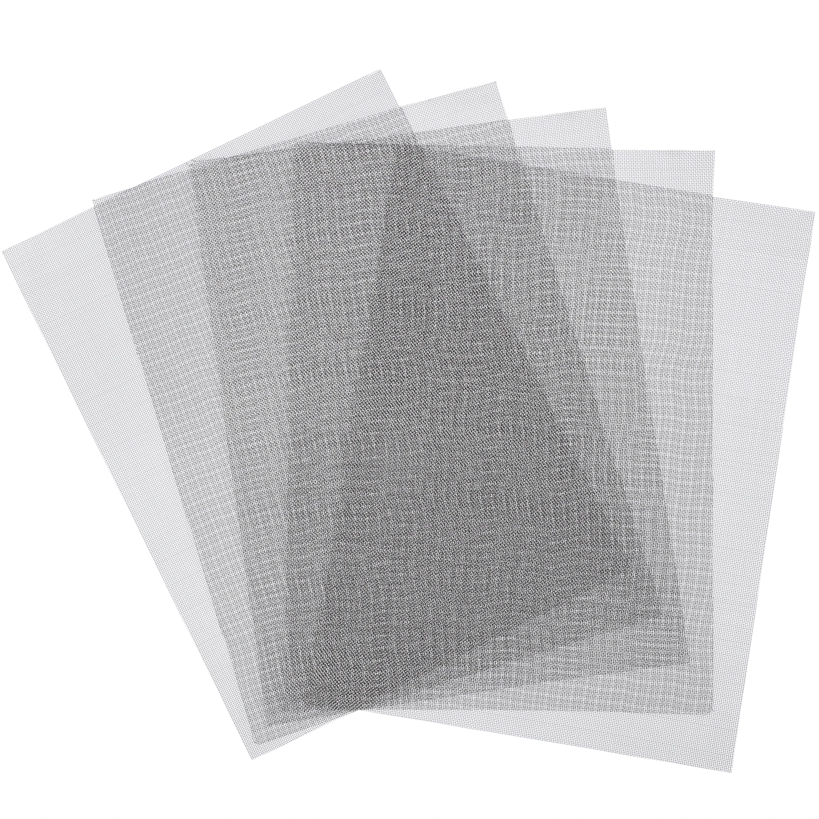 

5pcs Bumper Machine Stainless Steel Wire Mesh Sieve Car Hole Metal Screen Mesh Repairs Plastic Tool Parts Automotive