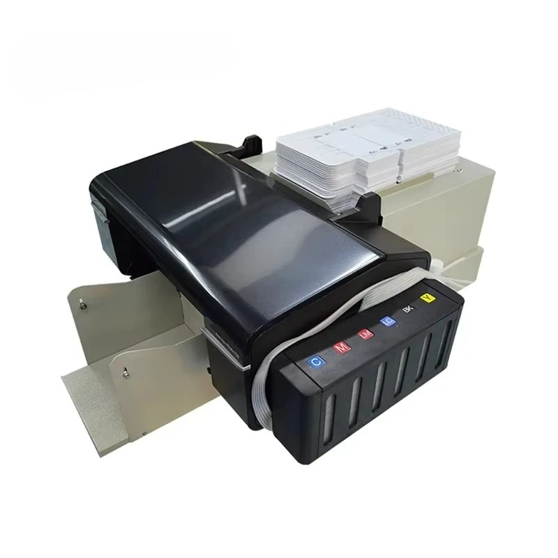L800 L805 for Inkjet PVC Card Printer Single Sided Plastic ID Card Printer Digital Business Card Printer
