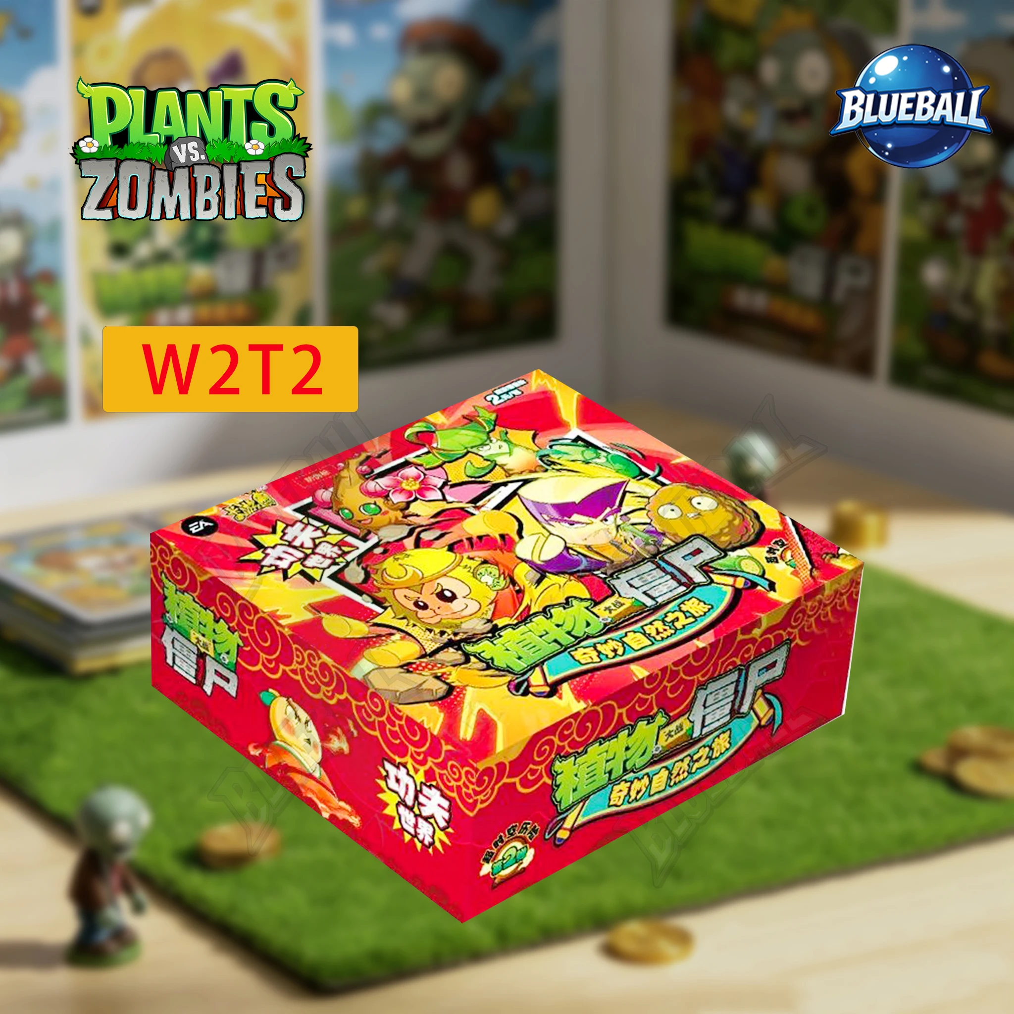 KAYOU Genuine PVZ Plants Vs Zombies Endless Chaos Series Full Set Foil Flash Collectible Trading Cards Hobby Collection Gift