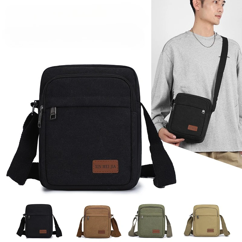 

New Men Crossbody Bags Men's Shoulder Bags Man Handbags for Travel Casual Large Satchel