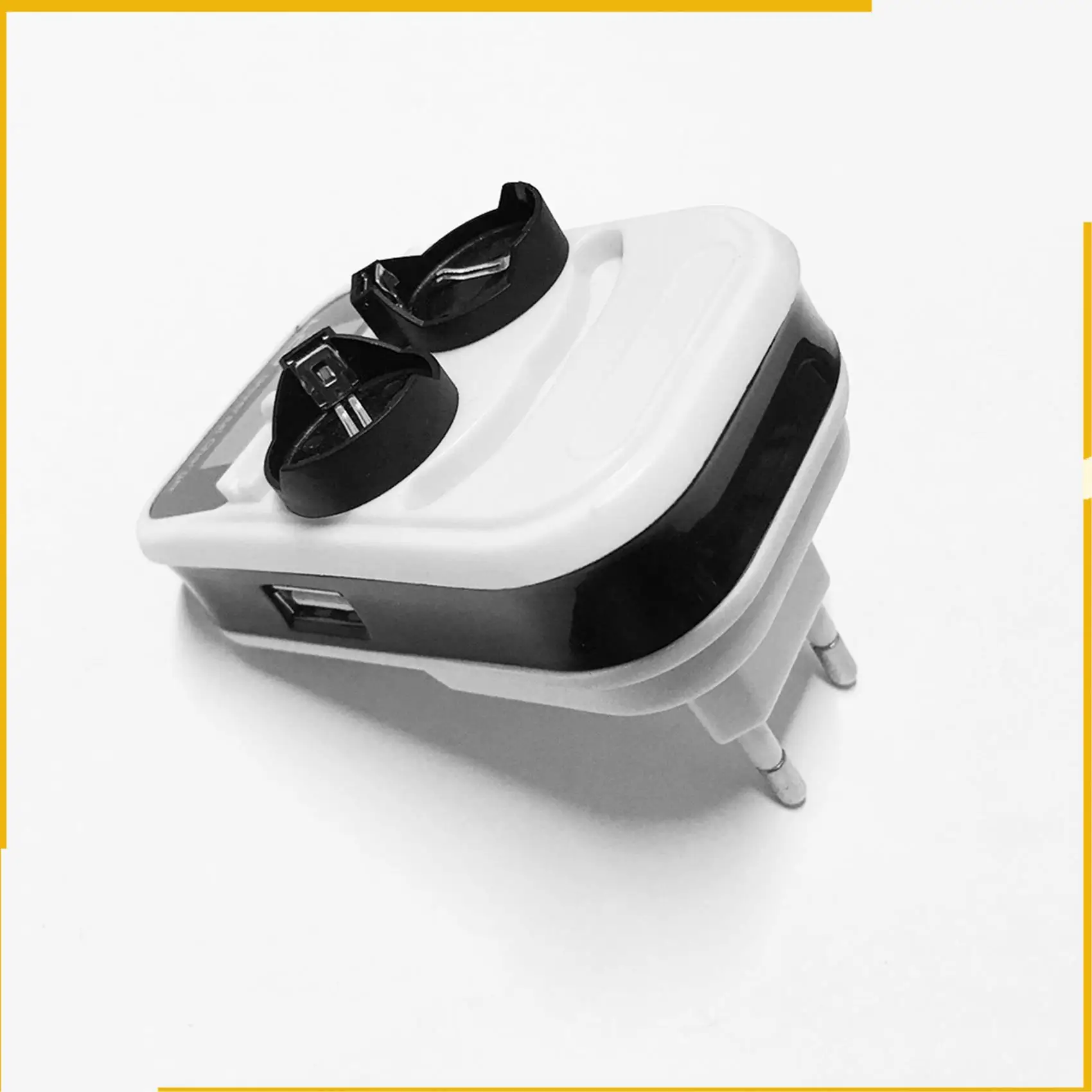 A93P 2X Smart LCD Charger 3.6V For LIR2032 LIR2025 LIR2016 Button Rechargeable Battery EU Plug