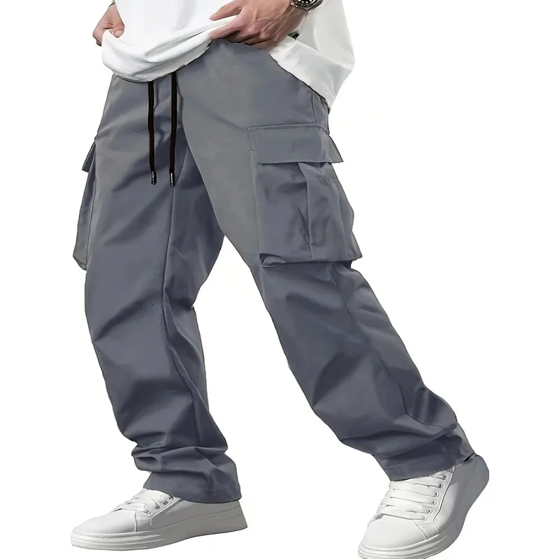 

Summer 2024 New Men's Work Pants European And America Sle Casual Comfortable Breathable Busin Suit Pants for Men