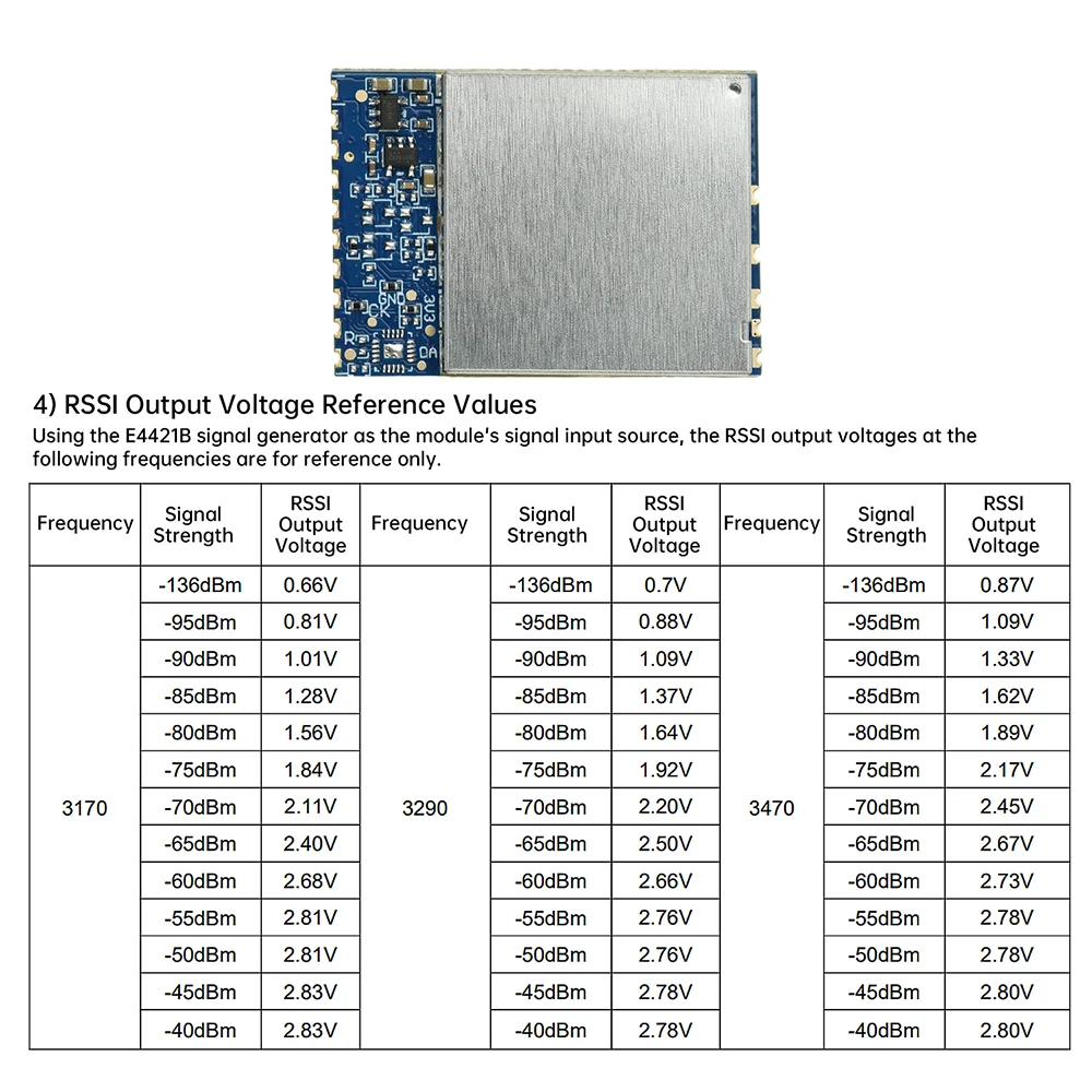 وحدة استقبال SK3500-SPI 3.3G هرتز FPV AV مع نطاق 3100-3800 ميجا هرتز وتأخير منخفض - حساسية 95dBm 38dB SNR وتصميم مدمج 37 مم #4