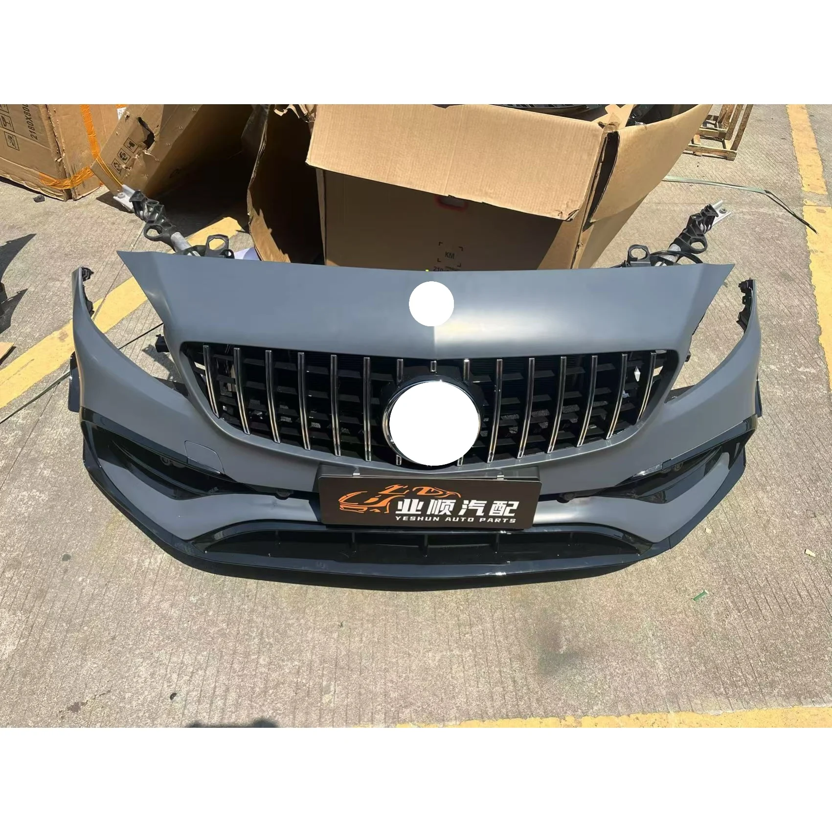 

176 A45 High Quality Bumper Body Kit with Radiator Assembly