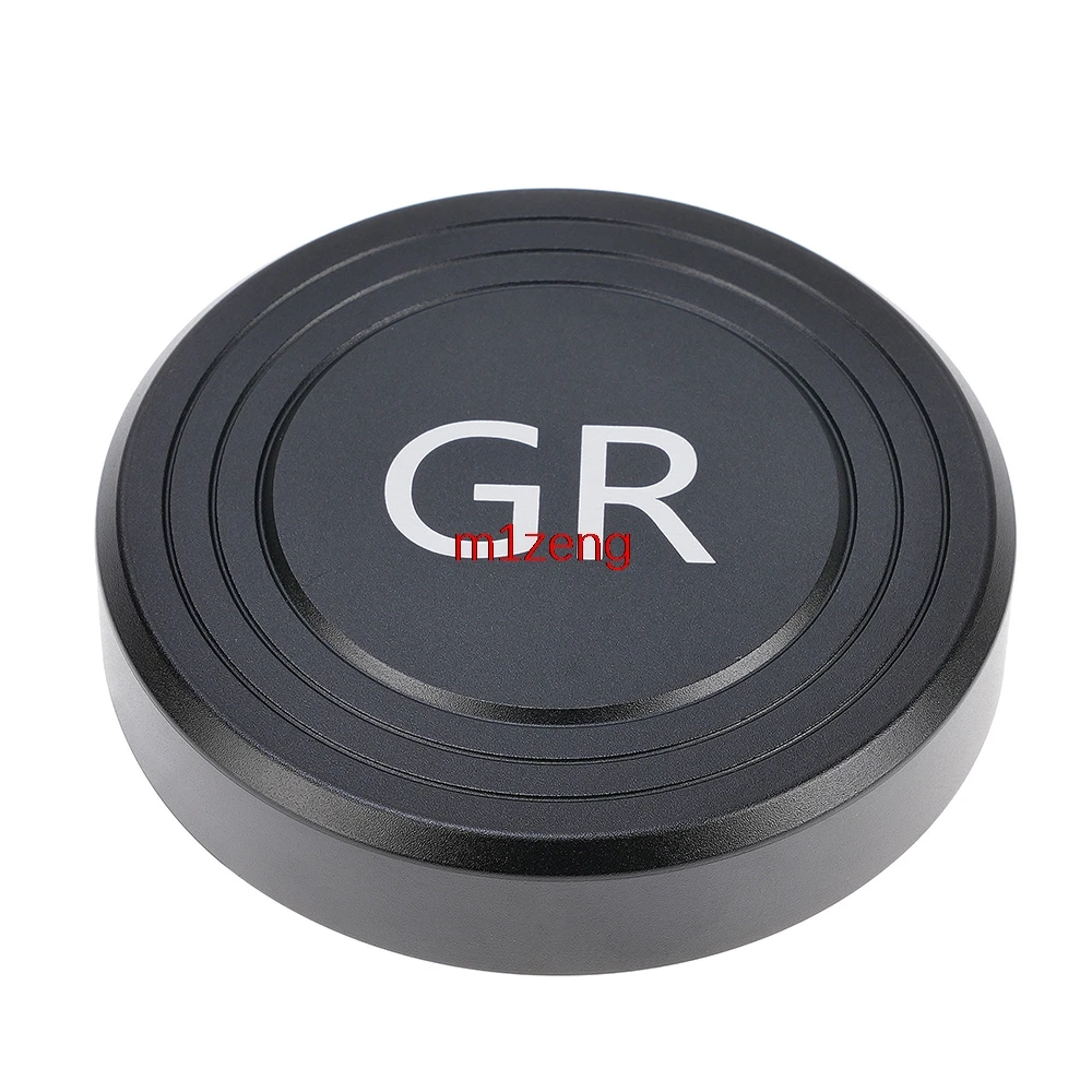 غطاء عدسة أمامي معدني/غطاء حامي أسود برغي لعدسات الكاميرا الرقمية RICOH GR GR2 GRII GR3 GRIII GR3X GRIIIX HDF