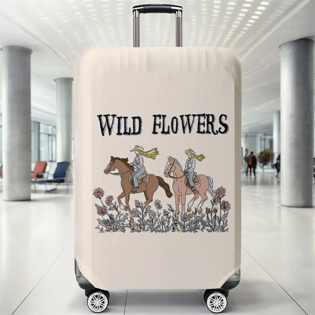 

Luggage Protective Cover With Cartoon Print