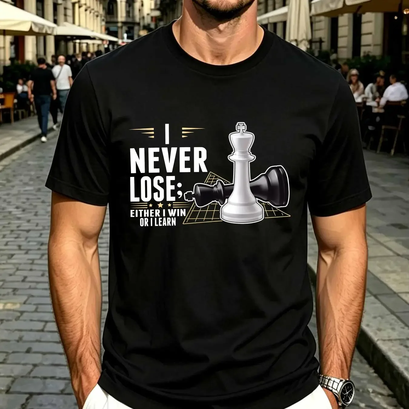 washed T Shirt Smart Chess Player Intelligent Board game Collaboration Backpack Large Capacity Cute Foldable 3d Printing Soft