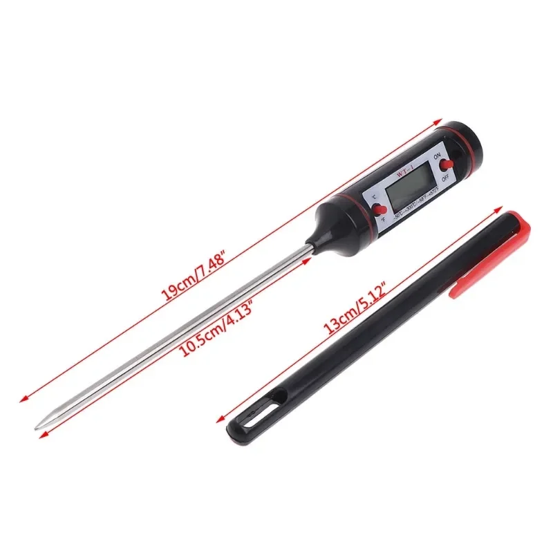 Digital Food Pen Style Thermometer Kitchen BBQ Meat Cooking Temperature Probe