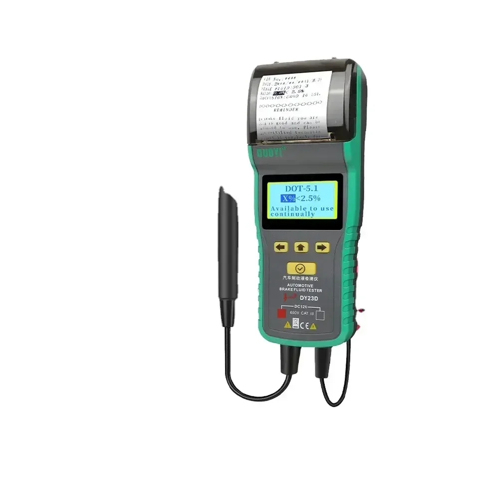 2026//Car Brake Fluid Tester For DOT3/ DOT4/ DOT5.1 Brake Fluid meter LCD Display Printing brake fluid oil tester