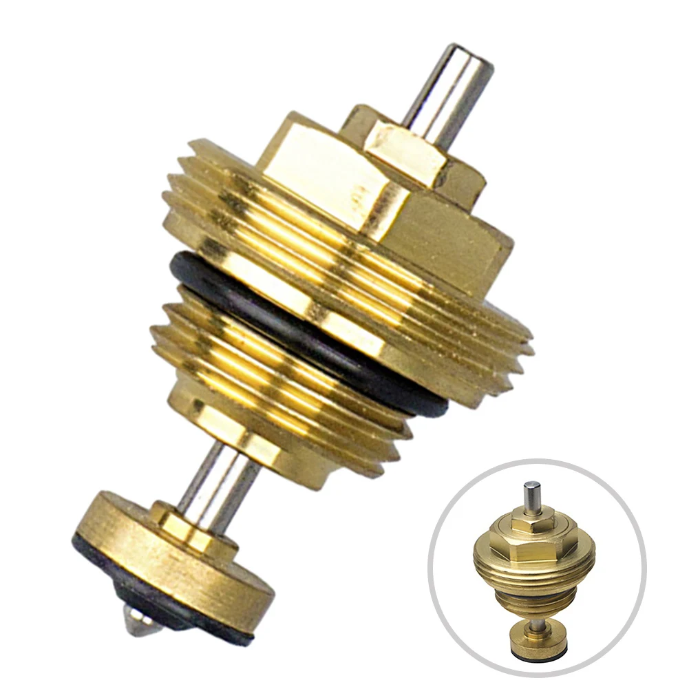 Return Pin Core Valve Core Long-lasting Functionality M30x1.5 Brass Easy Installation For UFH Actuator Underfloor