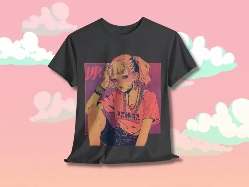 FEMME FATALE T-Shirt, Kawaii Menhera Demon Girl