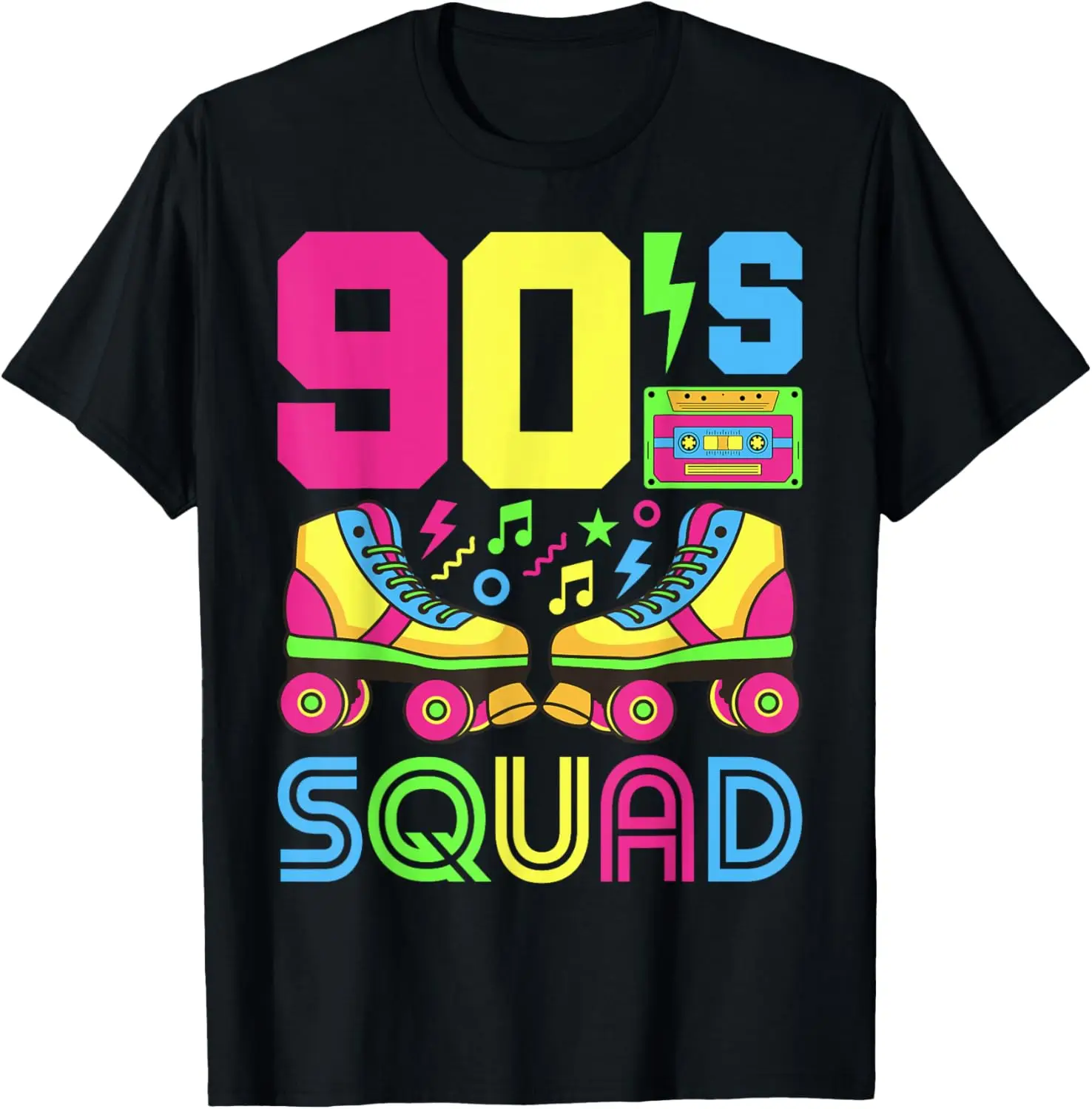 90's Squad 1990s Theme Party 90s Costume 90s Outfit Nineties T-Shirt