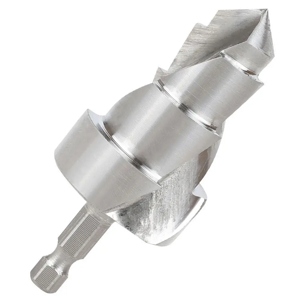 Hexagon Handle Countersink Drill Bit Wear-resisting Safe Four Stepped Drills Alloy Steel Sturdy PPR Pipe Reamer Plastic